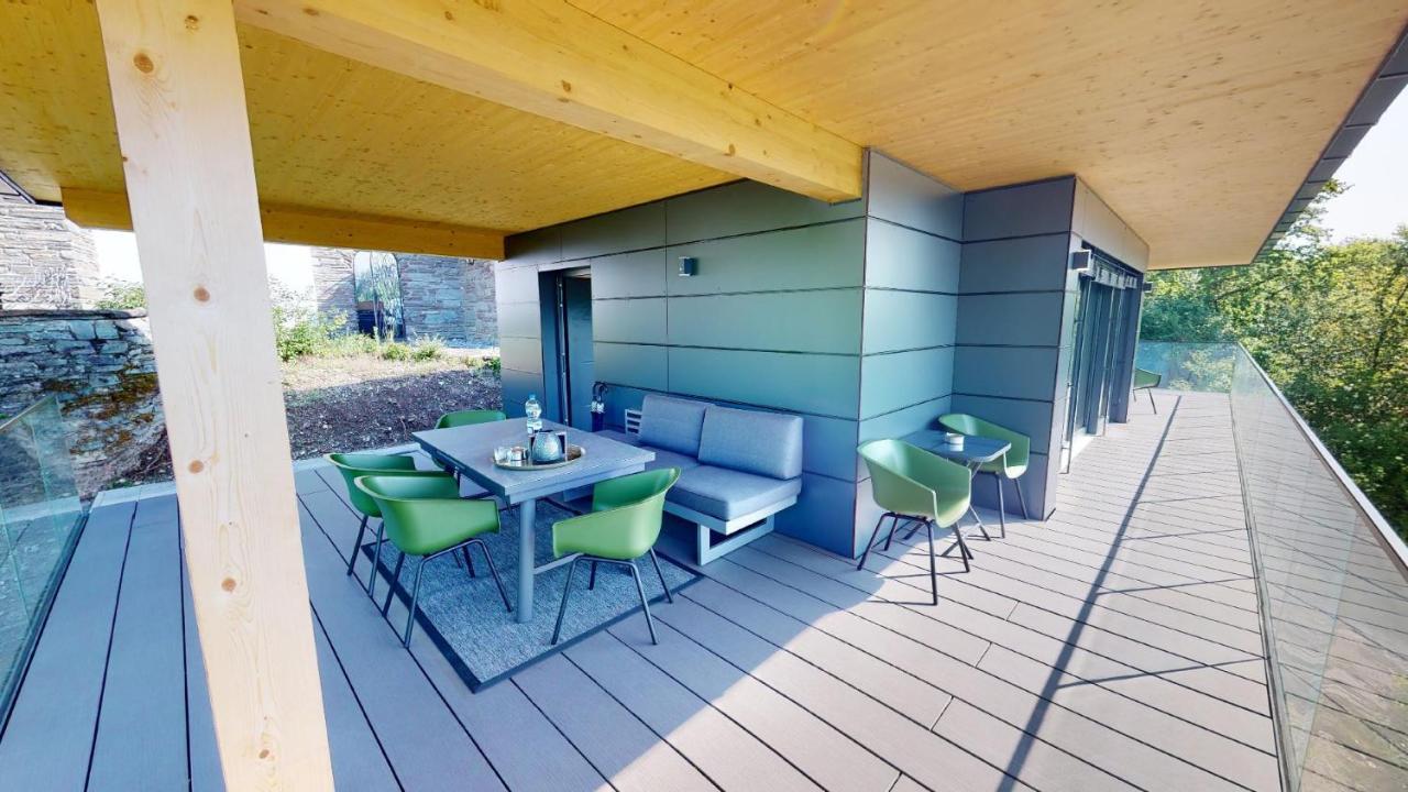 Modernes Ferienhaus Mit Panoramablick Rosegg Eksteriør billede